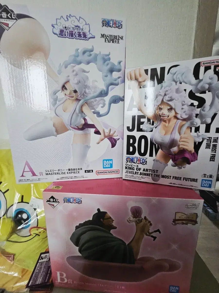ONE PIECE ボニー くま フィギュア 3種 セット