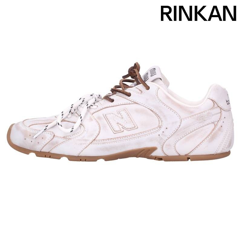 ミュウミュウ ×ニューバランス New Balance 5E165E レザーローカットスニーカー メンズ 42