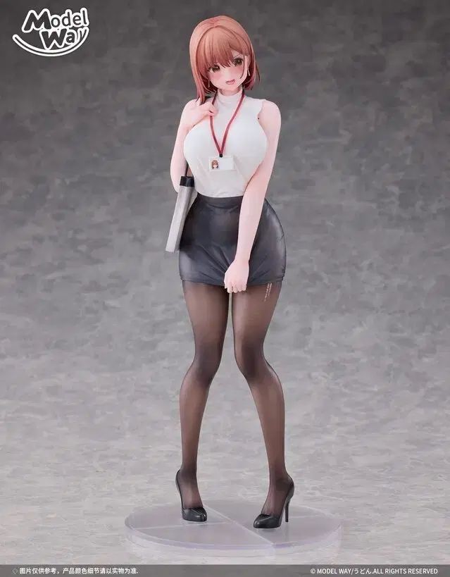 OL ちゃん Udon 氏イラスト 1/6スケール フィギュア 出品