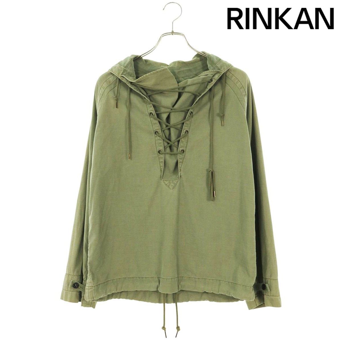 マディソンブルー MB164-1010 DECK HOODIE レースアップパーカー レディース XS