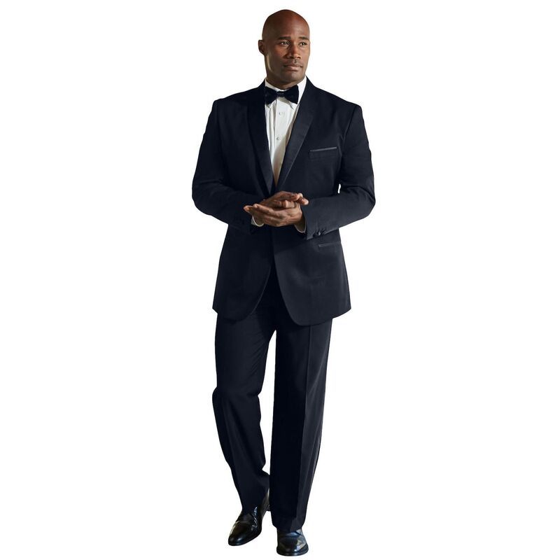 キングサイズ レディース アウター ジャケット・ブルゾン トール KingSize Mens Big Tall KSignature Collection Tuxedo Jacket Black ブラ