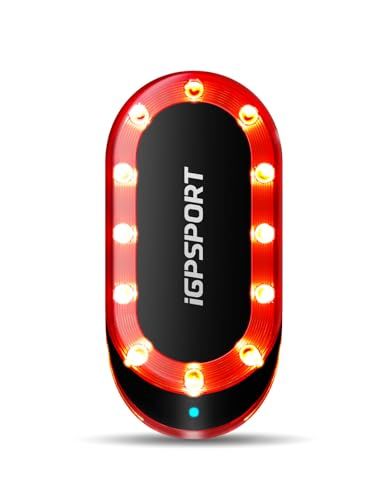 iGPSPORT SR mini 自転車後方レーダー リアビューレーダー テールライト 最大160mまで後方からの接近車両を検知 ブレーキ時ハイライト 自転車ライト 7つのライトモード「バッテリー残量」と「航続時間予測」20H バッテリー寿命 4e51431c