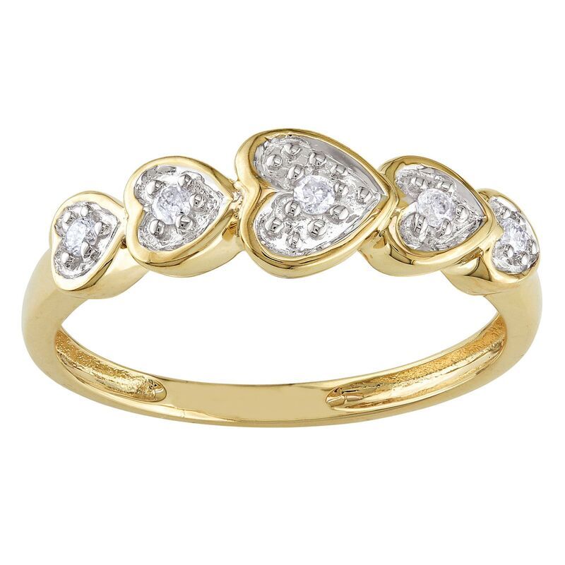 ステラ グレース レディース アクセサリー リング Stella Grace 10k Goldiamond Accent Heart Ring 10k Gold ゴールド