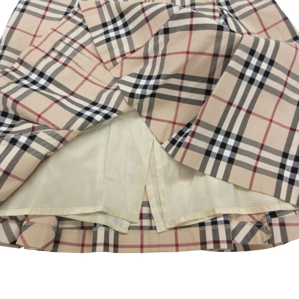 美品 BURBERRY LONDON バーバリーロンドン スカート ノバチェック柄