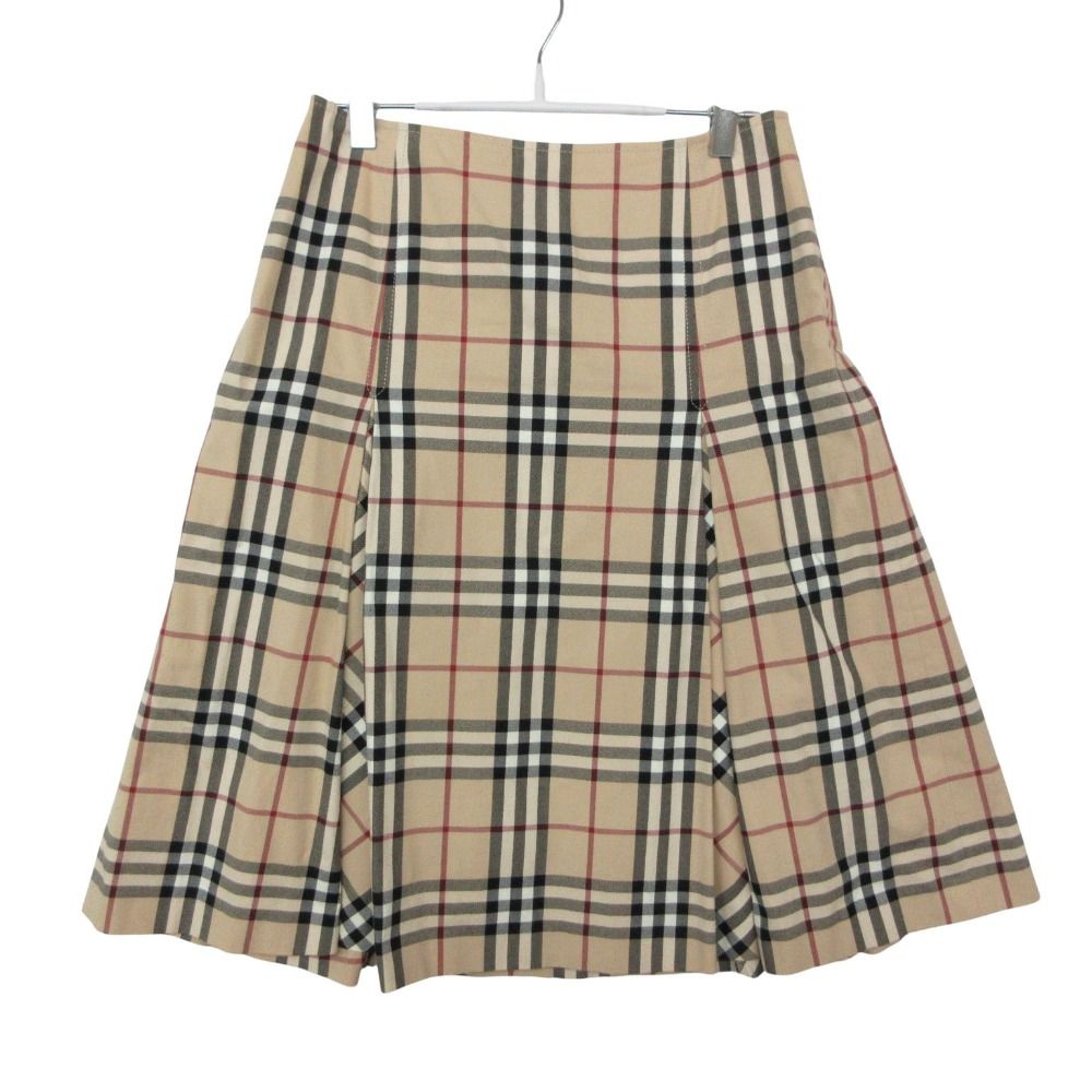 美品 BURBERRY LONDON バーバリーロンドン スカート ノバチェック柄