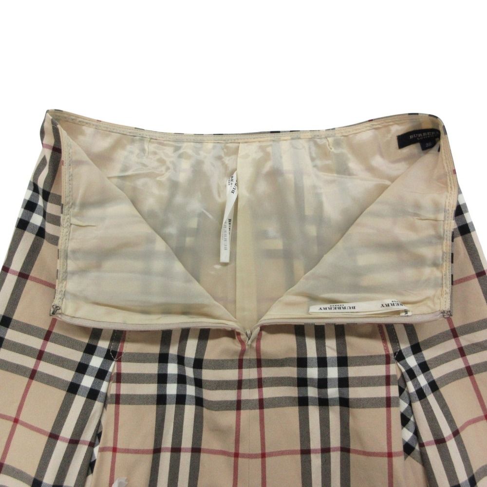 美品 BURBERRY LONDON バーバリーロンドン スカート ノバチェック柄