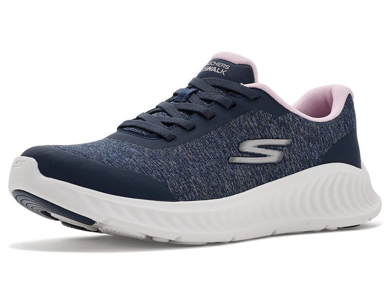 スケッチャーズ レディース シューズ スニーカー Skechers Performance Go Walk Now Heather NavyPink ネイビー