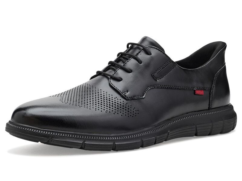 マークジョセフニューヨーク メンズ シューズ オックスフォード Marc Joseph New York Edward Street Oxford Hands Free Technology Blac