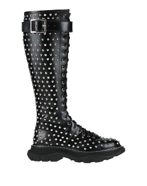 マックイーン レディース シューズ ブーツ・レインブーツ MCQUEEN Black ブラック