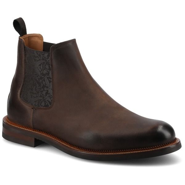 タフト メンズ シューズ ブーツ・レインブーツ チェルシーブーツ チェルシー TAFT Mens Glen Chelsea Boot Dark Brown ブラウン