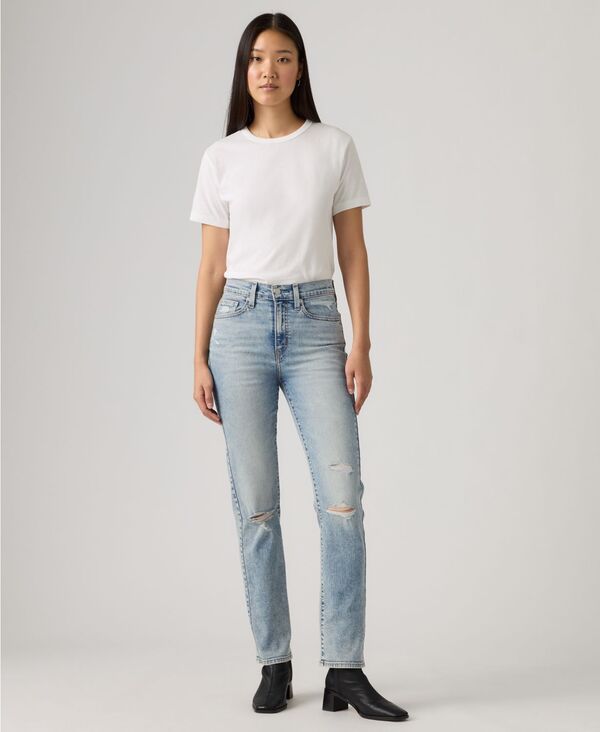 リーバイス レディース ボトムス デニムパンツ ジーンズ Levis Womens 724 StraightLeg Jeans Know The Difference