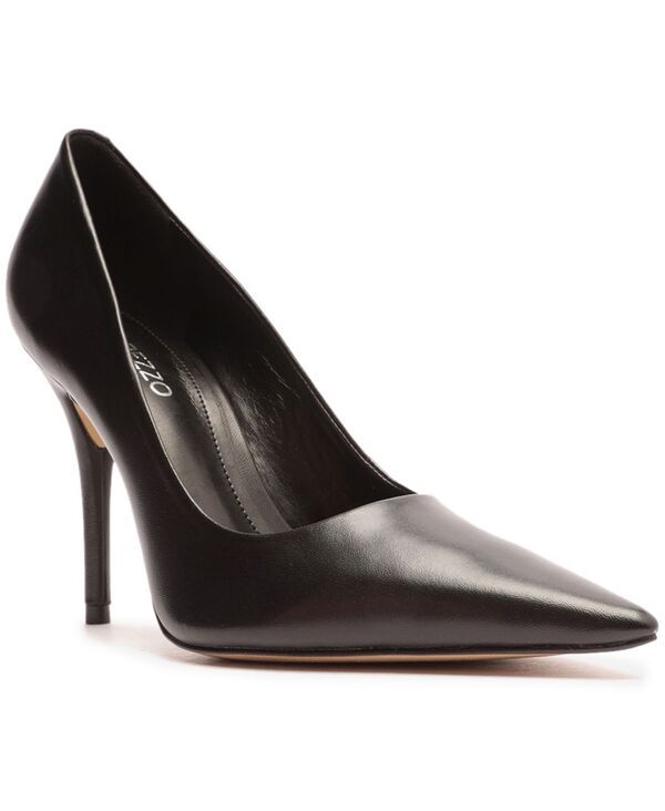 アレッツォ レディース シューズ パンプス Arezzo Womens Emily High Stiletto Pumps Black Leather ブラック