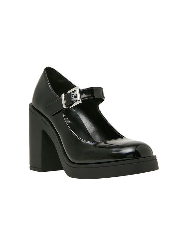 マッデンガール レディース シューズ パンプス プラットフォーム Madden Girl Womens Daphine Platformary Jane Pumps Black Box ブラック