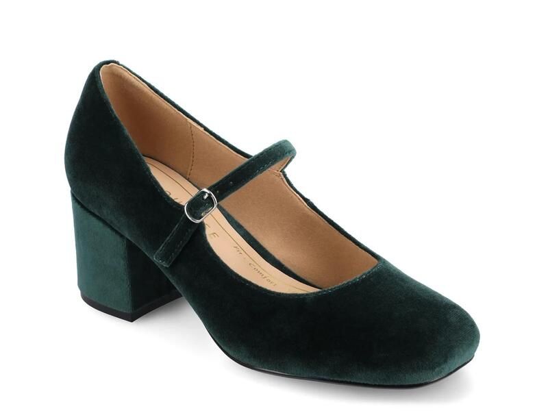 ジャーニー レディース シューズ パンプス JourneeOkenna Mary Jane Pump Dark Green グリーン