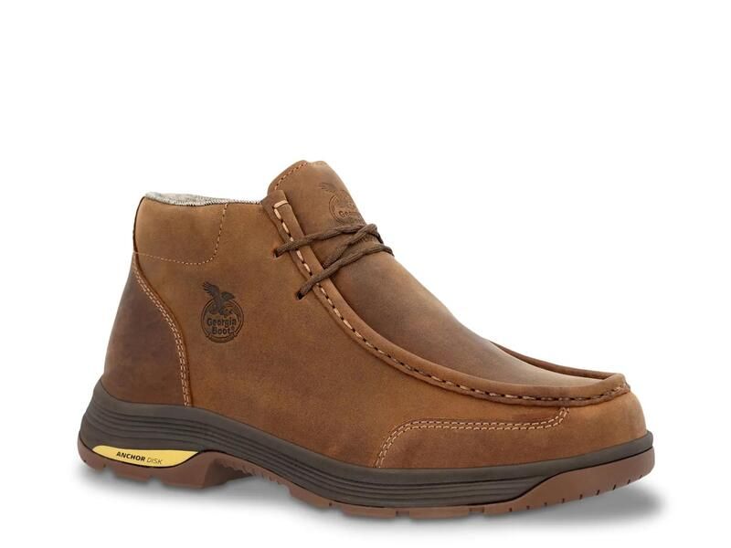 ジョージブーツ メンズ シューズ ブーツ・レインブーツ Georgia BootAthensuperlyte Waterproof Chukka Boot Mens Dark Brown ブラウン