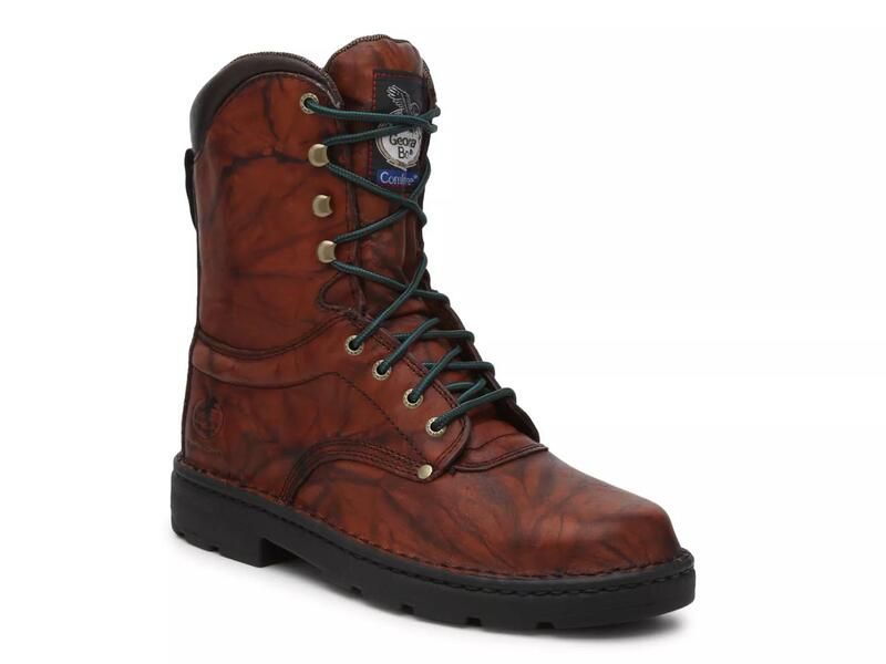 ジョージブーツ メンズ シューズ ブーツ・レインブーツ Georgia BootEagle Light Work Boot CognacDark Brown ブラウン