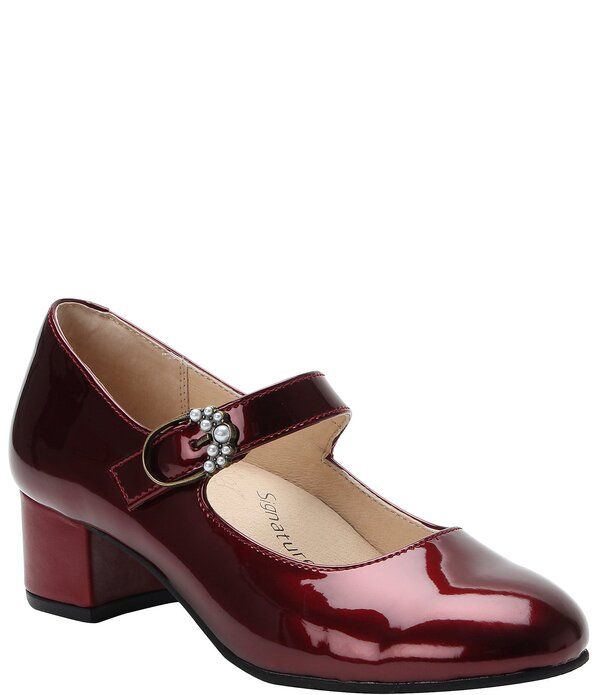 アレグリア レディース シューズ パンプス レザー ヒール Alegriameliah Patent Leather Block Heel Mary Jane Pumps Dorothy
