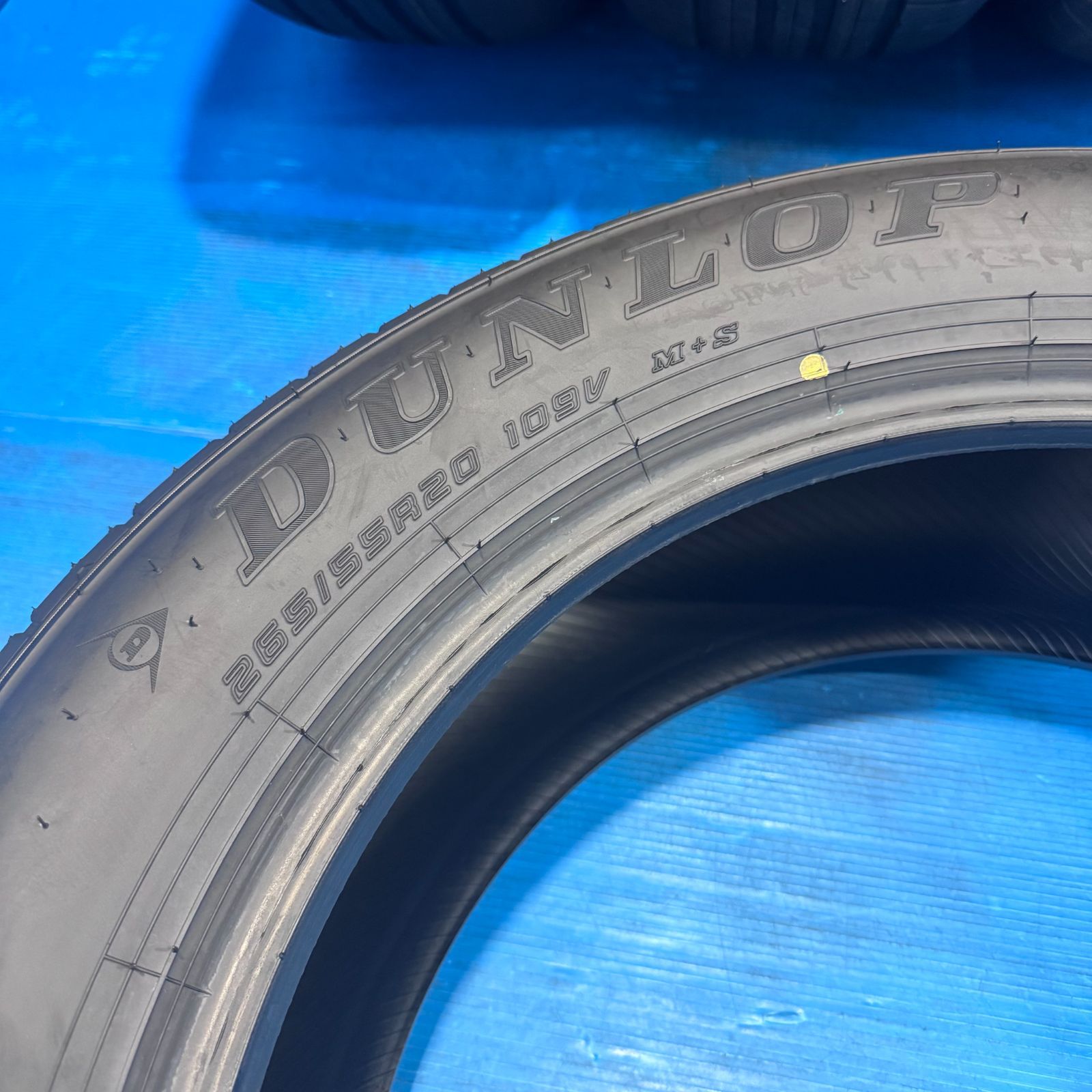 新車外し 24年製 ダンロップ GRANDTREK PT5A 265/55R20 4本 10分山 20 