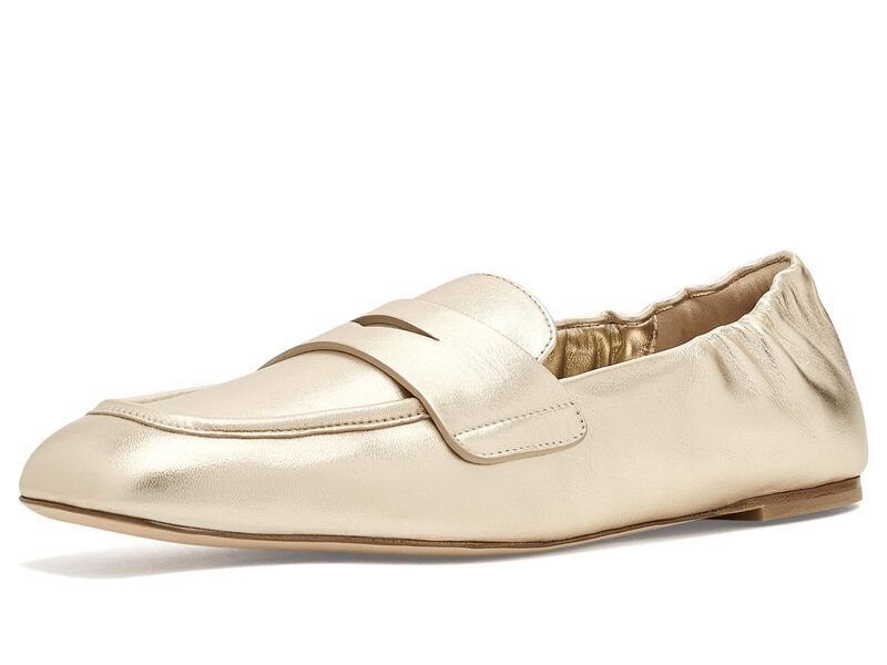 スチュアート ワイツマン レディース シューズ スリッポン・ローファー Stuart Weitzman Bryant Loafers Light Gold ゴールド