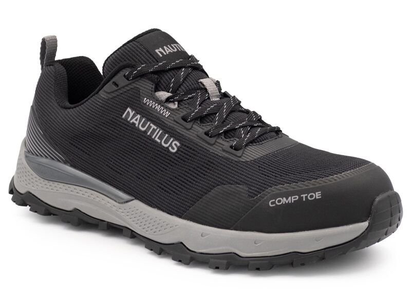 ナウティルスセーフティ メンズ シューズ スニーカー Nautilusafety Footwear Trillium N5305 Black ブラック
