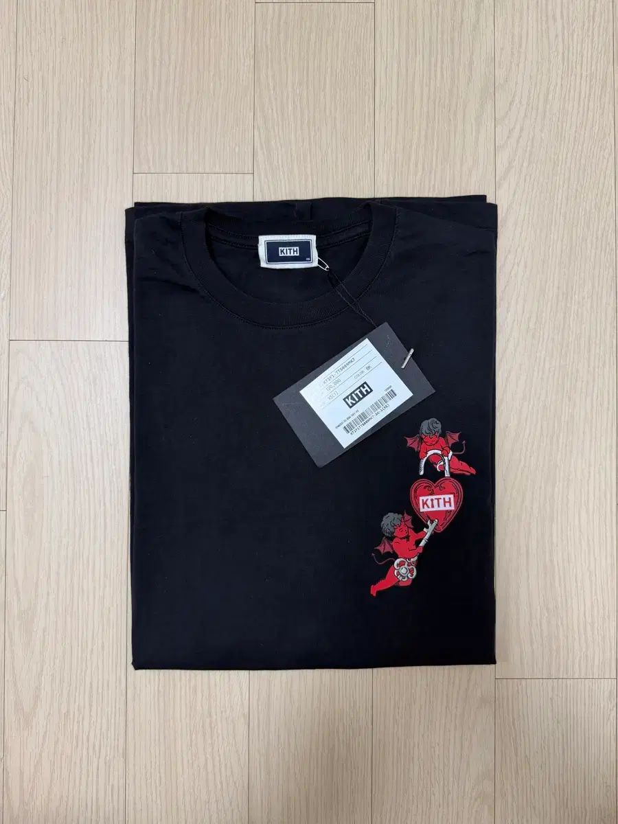 XS KITHキス DEVIL ROCK LOVE Tシャツ