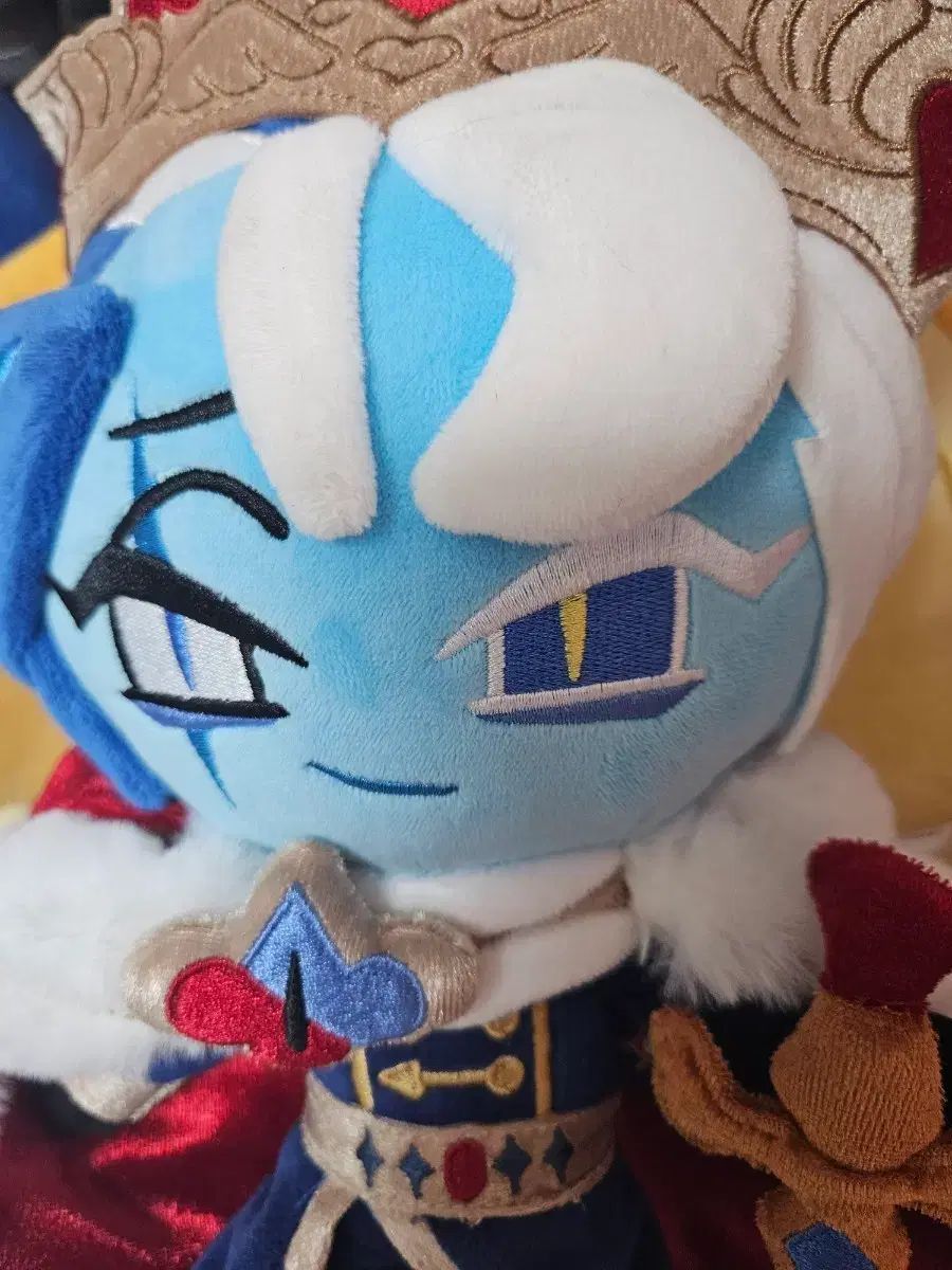 6月まで) クッキーラン シャドウミルク 結末を変えるアドリブ WORLDChampion(チャンピオン) ぬいぐるみ