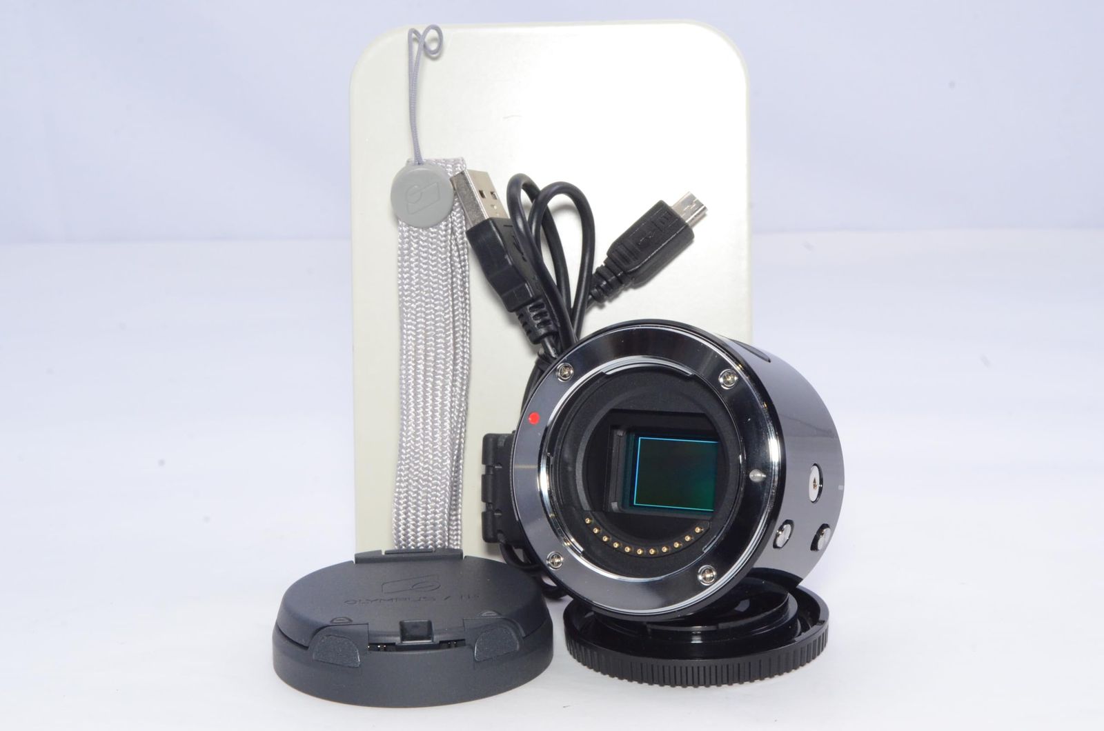 OLYMPUS AIR A01 ボディ（ブラック）動作確認済 充電ケーブル 