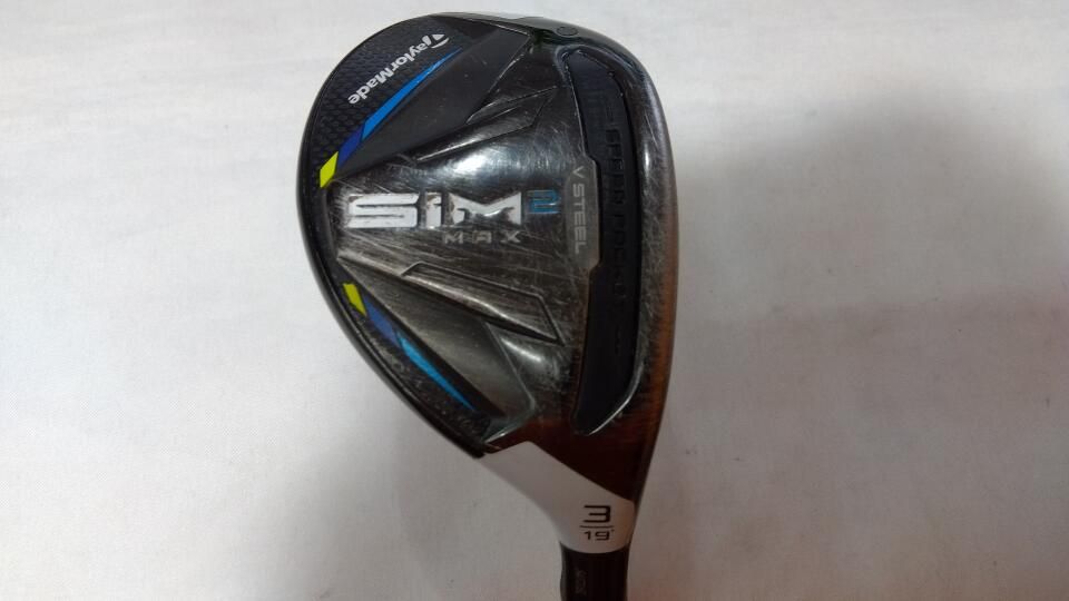 テーラーメイド　SIM2 MAX　19度　TENSEI BLUE TM60(SIM2)　Sフレックス　ユーティリティ　中古　ゴルフドゥ！松前R56店【最短即日発送】