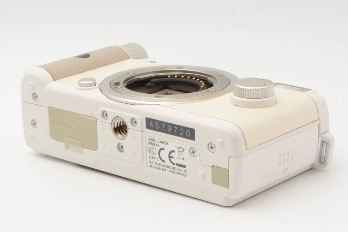 難あり美品 PENTAX Q ボディ ホワイト LLR6347#I033 - メルカリ