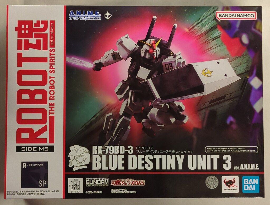 BANDAISPIRITS ROBOT魂<SIDE MS> 機動戦士ガンダム外伝 THE BLUE DESTINY RX-79BD-3 ブルーディスティニー3号機 ver. A.N.I.M.E. SP