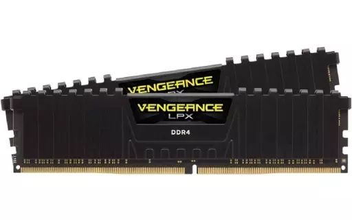 【中古】PCハード CORSAIR メモリーモジュール VENGEANCE LPX DDR4 DRAM 3200MHz C16 16GB(8GB×2) [CMK16GX4M2B3200C16]