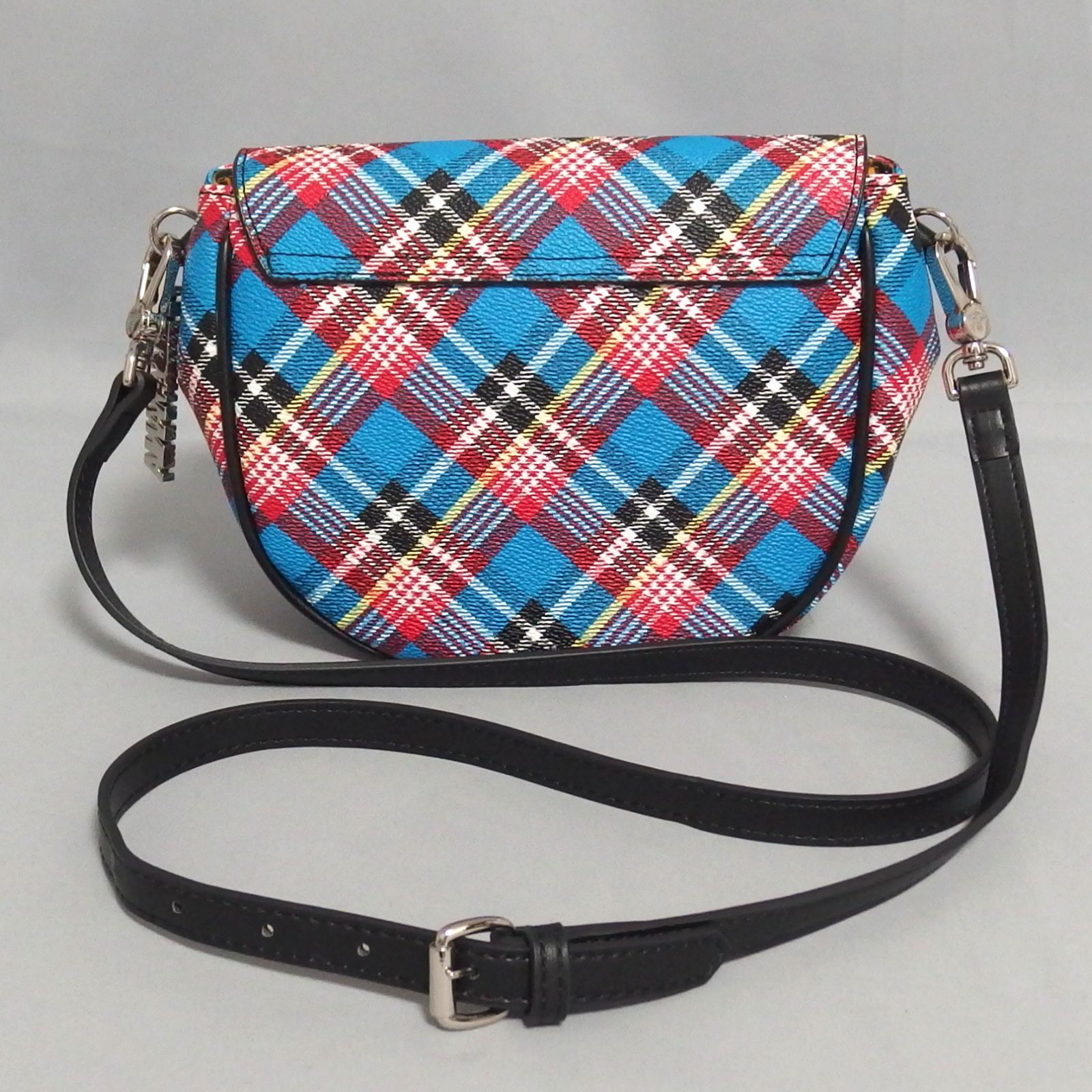 極美品☆Vivienne Westwood ANGLOMANIA タータンチェック チャーム付き 