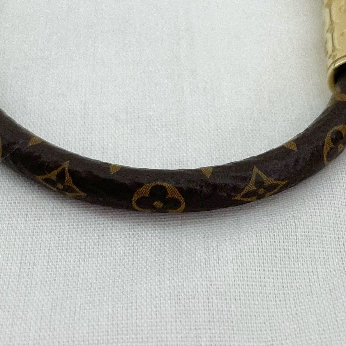 LOUIS VUITTON M6334F ブラスレLV ブレスレット Louis Vuitton ルイヴィトン モノグラム ブラスレ LVコンフィ