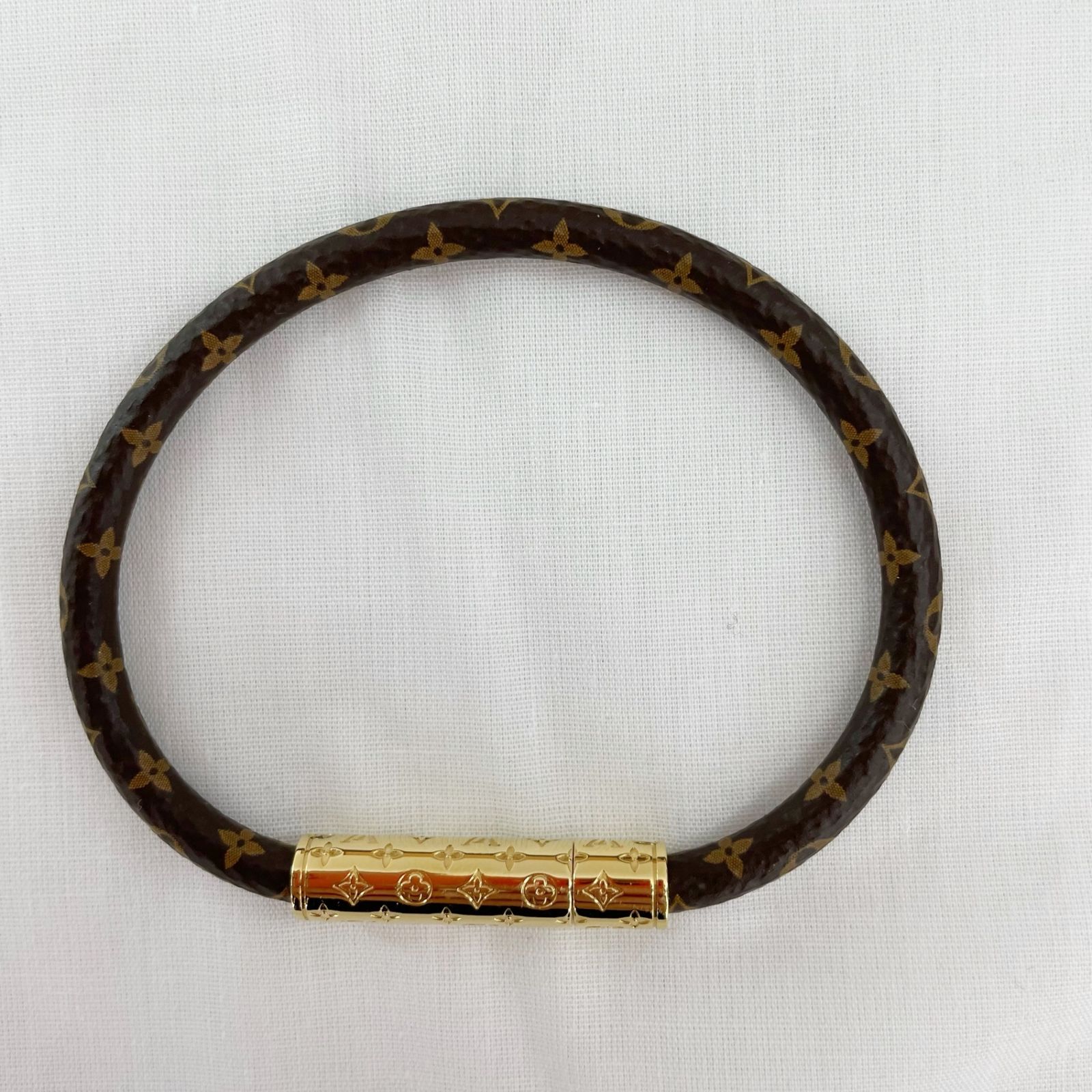 ルイヴィトン M6334E ブラスレLV コンフィデンシャル ブレスレット Louis Vuitton ルイヴィトン モノグラム ブラスレ LVコンフィ