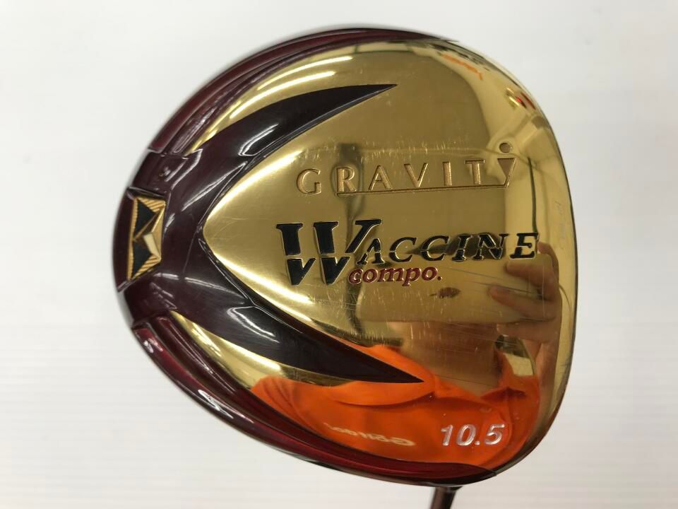 GRAVITY　WACCINE compo ﾄﾞﾗｺﾝ ﾌﾟﾚﾐｱﾑ 1084　10.5度　WACCINE compo GR77　Rフレックス　ドライバー　中古　ゴルフドゥ！新大宮バイパス浦和店【最短即日発送】
