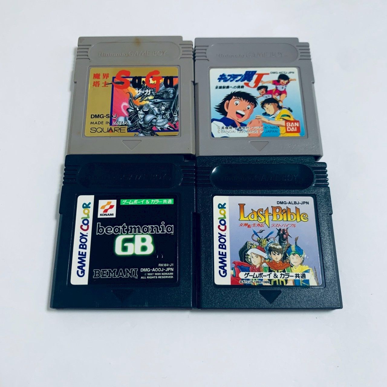 GB ゲームボーイ 4個 ソフトのみ セット まとめ 起動確認済 6100274 