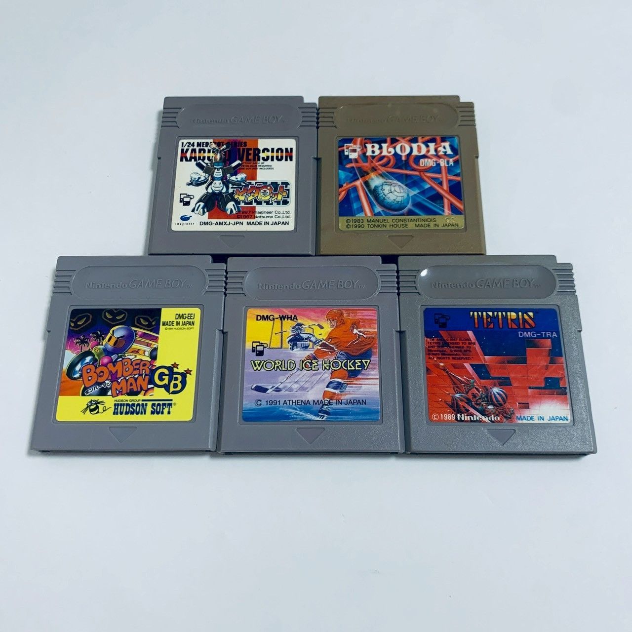 GB ゲームボーイ 5個 ソフトのみ セット まとめ 起動確認済 6100275