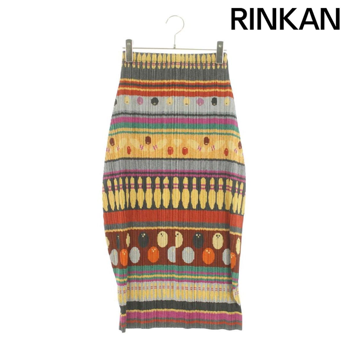 ISSEY MIYAKE pleated pleated PP73-JG654 bowling pleated skirt women's 1