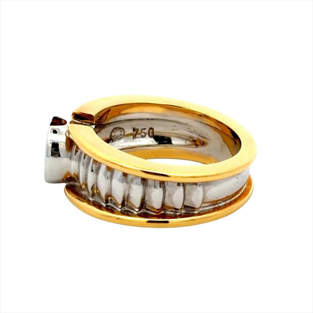 ジョージジェンセン Georg Jensen バイカラー リング 指輪 約12号