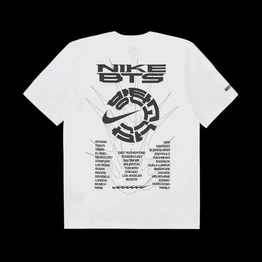 未開封 NIKE ナイキ BTS 半袖 Tシャツ 白 m