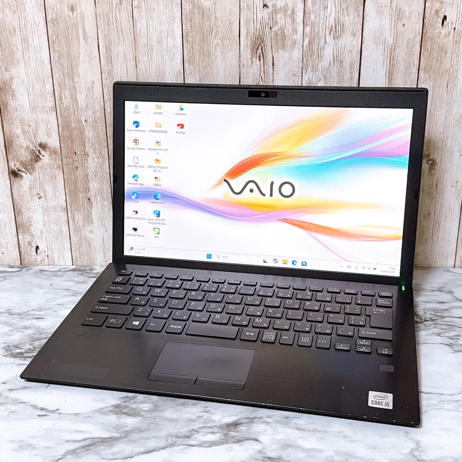 第10世代i5☆爆速SSD/メモリ8GB☆VAIO Win11 薄型軽量PC 学生・社会人