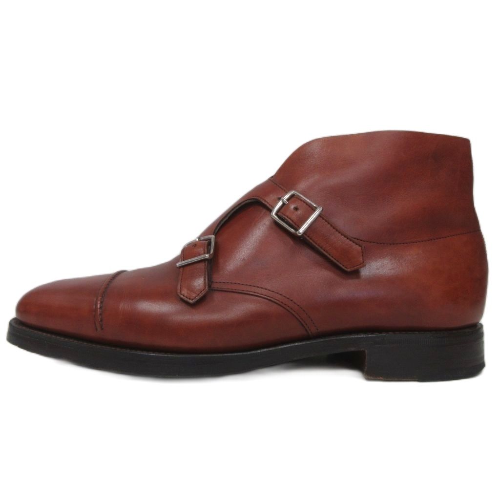 John Lobb William2 7 1/2 E シューツリー付き ジョンロブ JOHN LOBB WILLIAM II ウィリアム 2 ダブルモンク ブーツ