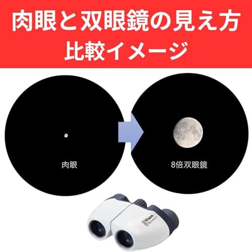 R◆ビクセン (Vixen) 双眼鏡 小型 軽量 双眼鏡 8×21 ホワイト 8倍 皆既 月食 星空 星座 天体観測 ライブ コンサート 71016 be33ecd1