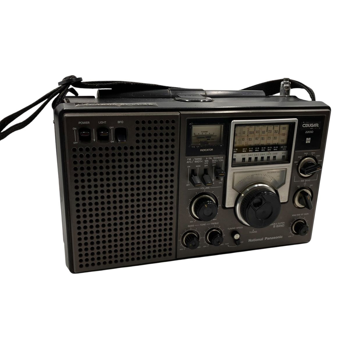 ■ National Panasonic COUGAR 2200 RF-2200 短波ラジオ BCL 8バンド ダブルスーパー 2655666,2655666