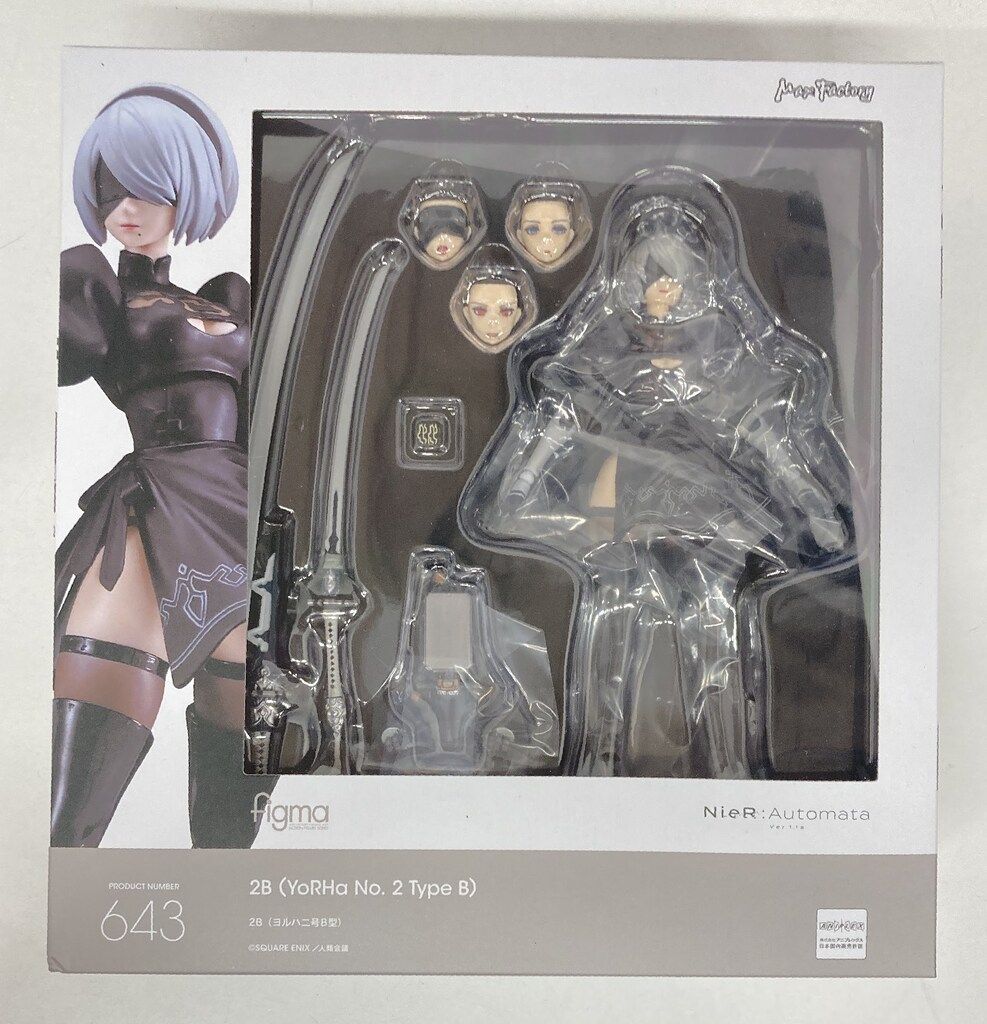 MAXFACTORY figma 2B(ヨルハ二号B型) 643 - メルカリ