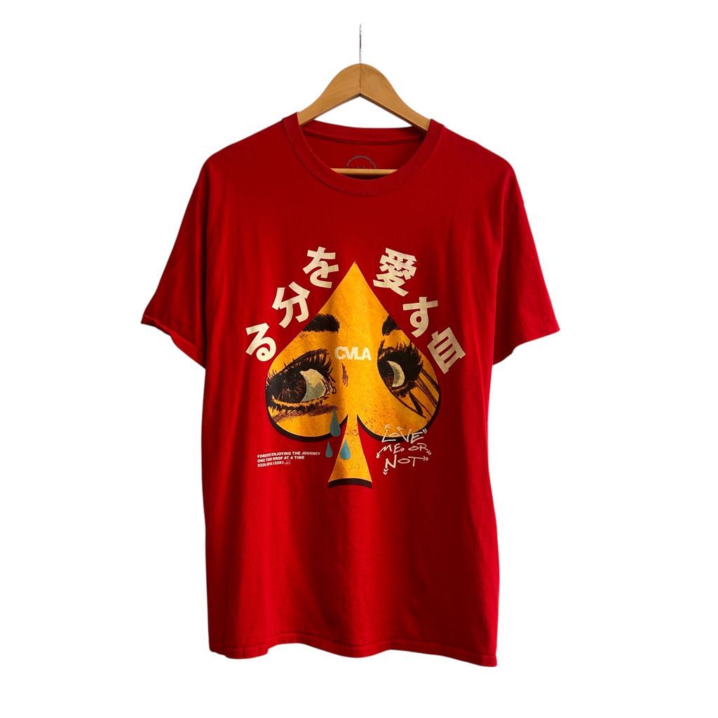 CVLA ストリートTシャツ メッセージTシャツ 