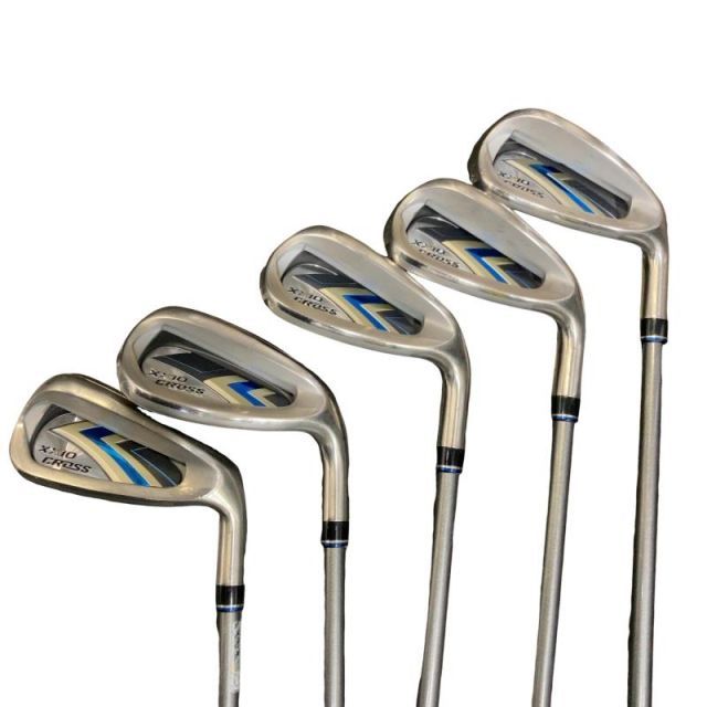 【中古】 ダンロップ XXIO CROSS(2021) 5S アイアンセット IR XXIO MH2000 (フレックスR) メンズ 男性用 右利き 右用 Cランク ゴルフクラブ