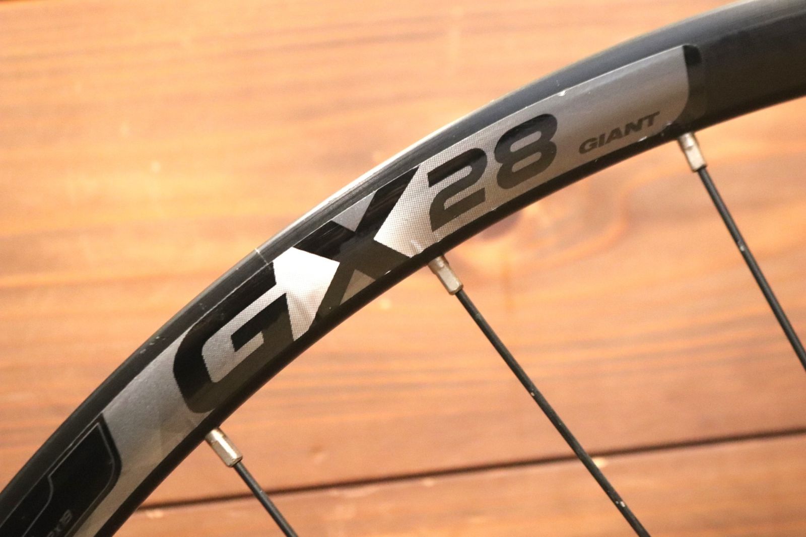 ジャイアント GIANT GX28 アルミ クリンチャー フロントホイール 19C