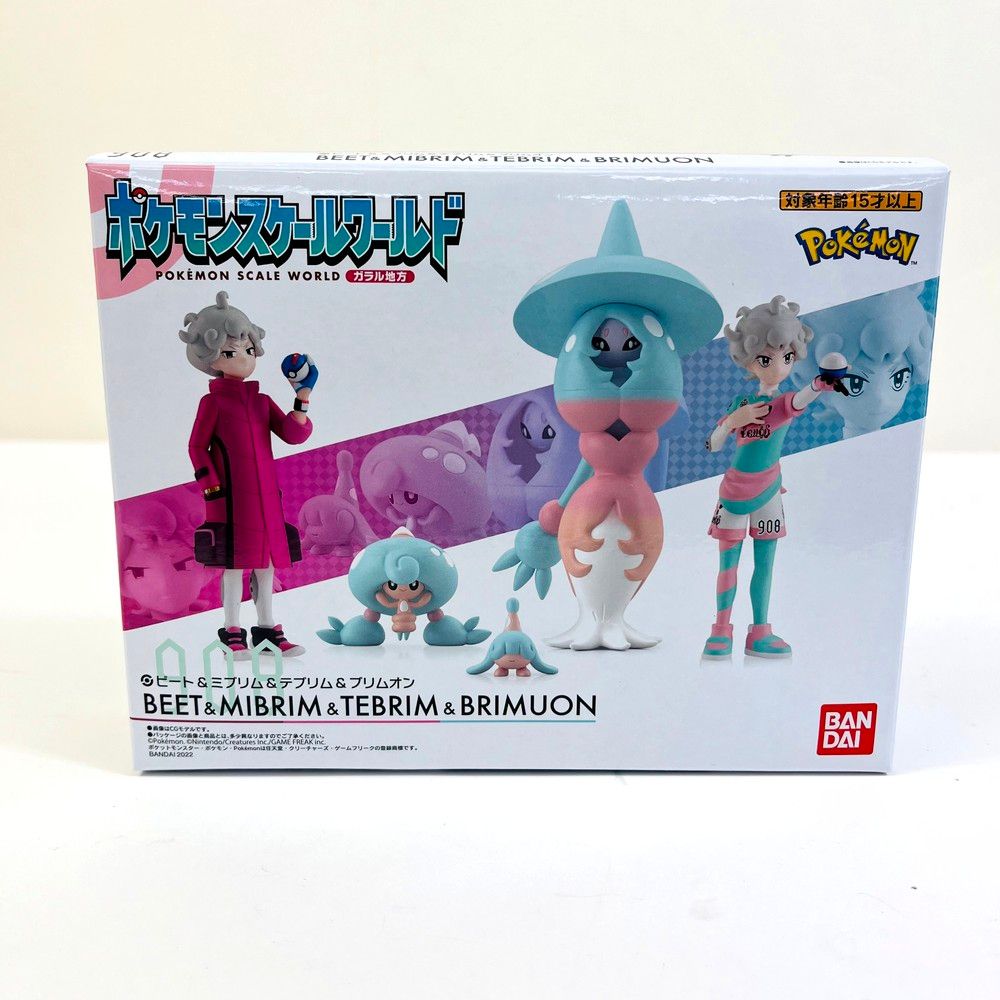美品 バンダイ ポケモンスケールワールド ガラル地方 ビート＆ミブリム