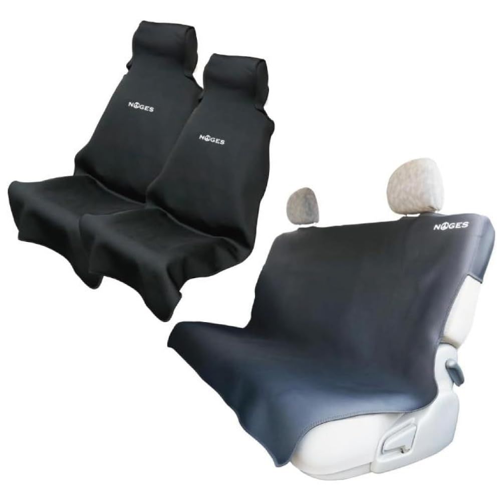 【140cmリア1枚+フロント2枚セット】 ハイエース用 リアシートカバー + フロント用シートカバー 合計3枚セットJu d6381824